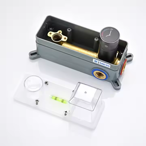 <span class=keywords><strong>TIKTOK</strong></span> Robinet de lavabo de salle de bain mural en laiton Nouveau design LED Affichage numérique Robinet à température réglable Noyau de valve en céramique - Product Image 3