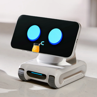Regalo de Navidad: Robot Educativo con IA, Cuatro Ruedas, Funciona con Batería, Juguete Inteligente para Niños con Inteligencia Artificial.