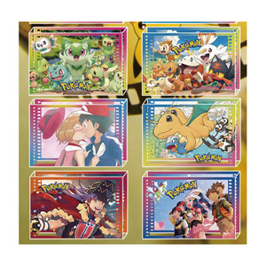 YQ Ladrillo de arena fluida <span class=keywords><strong>3D</strong></span> de acrílico de alta calidad con diseño de Pokémon, Colección Ultra Premium 151, Cuentas de cristal decorativas, Arte divertido - Product Image 3