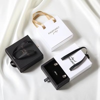 Factory Wholesale Luxury Jewelry Packaging Box with Handle Custom Your Own logo Gift Paper Box