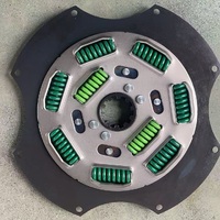 Pièces de camion lourd 128362 Plaque d'embrayage 2104-128362 Compatible avec l'embrayage Dan-a Spicer Mac-k 15-1/2 pouces