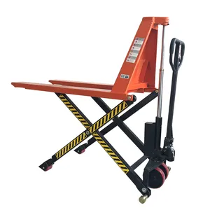 Großhandel Slow Lifting Speed Cargo Safe Handling 110-125 kg Plattform High Lift Paletten hubwagen