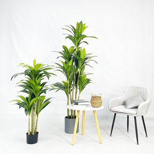 Nhân Tạo Tầng-Đứng Cây Bonsai Thân Thiện Với Môi Nhựa 50-210Cm Trong Nhà Vườn Nhà Trang Trí Nội Thất Chậu Dracaena Fragrans - Product Image 2