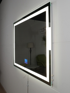 Miroir lumineux LED <span class=keywords><strong>antibrouillard</strong></span>, Design moderne, personnalisé, fonction intelligente, pour salle de bains, 2021 pièces - Product Image 3