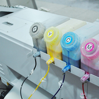 Yinghe Guangzhou Harga bagus 30cm 12 inci kepala cetak Guncang warna putih I3200 XP600 PET Film DTF Printer A3