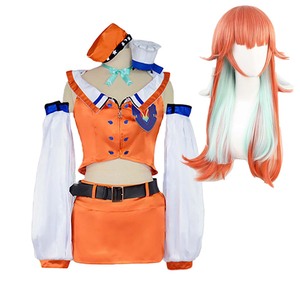 Femme <span class=keywords><strong>Sexy</strong></span> Kawaii Party Suit Anime Hololive EN Youtuber VTuber Takanashi Kiara Cosplay Costume IDOL-003 - Product Image 1