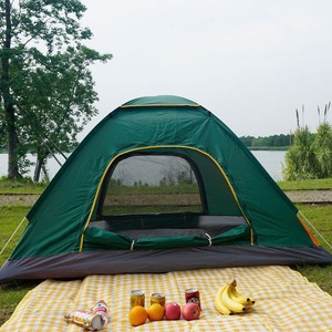 เต็นท์ป๊อปอัพ ZP 1 ขนาด 200x150x120 ซม. กางอัตโนมัติรวดเร็ว ชั้นเดียว สำหรับตั้งแคมป์กลางแจ้ง ชายหาด ปิกนิก 1-2 คน สีเขียว - Product Image 3