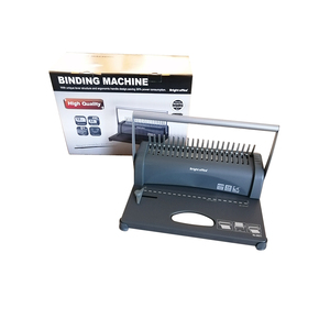 Rilegatrice Manuale <span class=keywords><strong>a</strong></span> Pettine in Plastica Formato A4 con 21 Fori per 12 Fogli, Macchina per <span class=keywords><strong>Rilegatura</strong></span> di Documenti e Libri - Product Image 2