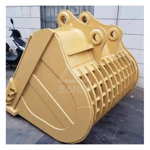 Benna di Pulizia Originale Personalizzata 320b 320c 320d, Paletta Metallica E320, <span class=keywords><strong>Benne</strong></span> di Lavaggio in Acciaio Inox <span class=keywords><strong>per</strong></span> <span class=keywords><strong>Escavatori</strong></span> - Product Image 3