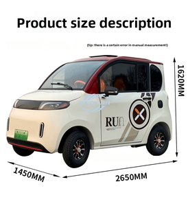 Household <b>2</b> Rows Mini Electric Car 1000W Lithium Battery For Adults - Product Image 2