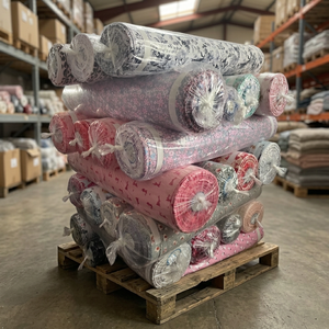 Tissu de coton imprimé en flanelle, livraison gratuite, Lot en Stock, 42 "/43" - Product Image 3