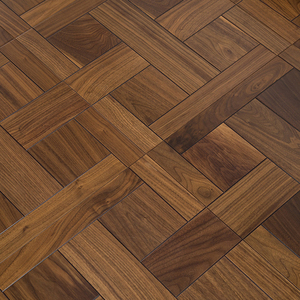 Noyer <span class=keywords><strong>de</strong></span> luxe léger minimaliste moderne 450*450mm forme spéciale plancher d'ingénierie intérieur usage domestique pour <span class=keywords><strong>parquet</strong></span> <span class=keywords><strong>de</strong></span> cuisine - Product Image 1