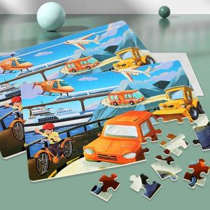 Children Preschool Educational Puzzles Cartoon Boys Girls Perfect <b>Gifts</b> Animals Magnetic Puzzle for Kids - Product Image 4