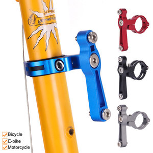 Conversion de porte-bidon en alliage d'aluminium suspendu <span class=keywords><strong>vtt</strong></span> vélo bouilloire support <span class=keywords><strong>adaptateur</strong></span> porte-gobelet à eau accessoires de cyclisme - Product Image 1