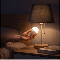 Ampoule LED RUEA RD-01 rechargeable à télécommande intelligente, température de couleur réglable, Ra70-80, dimmable, DC5V, culot PC E27