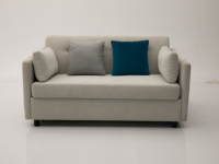 Sofá Cama Convertible 2 en 1 Moderno, Plegable y Reclinable, de Tela, para Sala de Estar, Hogar o Apartamento