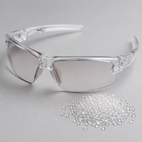 Granulés TR90 transparents en polyamide, polymère à mémoire de forme, haute résistance aux chocs pour montures de lunettes OEM