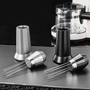 ที่คนเอสเปรสโซมือ8เข็มสำหรับบาริสต้าที่กวนอลูมิเนียมอัลลอยด์อุปกรณ์สำหรับกวนผงกาแฟ - Product Image 5