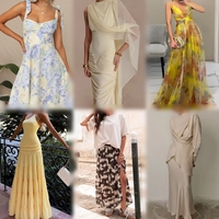 Lot de robes d'été mixtes pour femmes en gros - Balles de robes maxi, mini et midi à motifs floraux et pois pour la revente en boutique