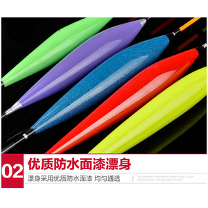 Flotteurs de pêche en bois de balsa de Chine, épais et de haute qualité, avec revêtement imperméable éblouissant et queue flottante, à prix abordable - Product Image 4