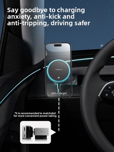 Supporto Magnetico per <span class=keywords><strong>Telefono</strong></span> Taimai Light Shadow con Ricarica Wireless Compatibile con <span class=keywords><strong>Tesla</strong></span> Model 3/YL, Nuovo Supporto Dedicato per Auto - Product Image 3