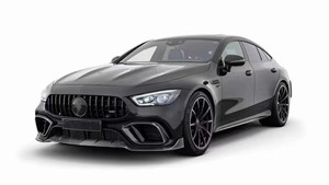 Pour <span class=keywords><strong>mercedes</strong></span>-benz <span class=keywords><strong>AMG</strong></span> GT63S Kit de carrosserie en Fiber de carbone sèche Style GT63BS becquet de diffuseur de lèvre avant en Fiber de carbone - Product Image 3
