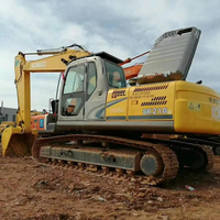 Excavatrice KOBELCO SK210LC 21ton originale du Japon avec le bas prix à vendre l'excavatrice hydraulique importée du Japon de haute qualité