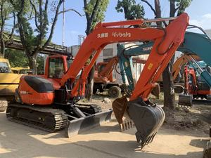 Excavatrice sur chenilles Kubota KX185 d'occasion, d'origine japonaise, 8,5 tonnes, mini-pelle hydraulique, en stock - Product Image 1