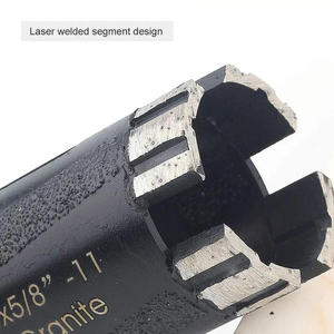 1-3/8 Inch <strong>Diamond</strong> <strong>Core</strong> <strong>Drill</strong> <strong>Bits</strong> for Hard Stone Concrete Marble Granite Brick Laser Welded Dry or Wet Hole Saw