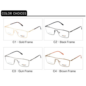 Gafas Minimalistas Cuadradas Grises Jack SF9013, Montura Completa Unisex, Lentes Planas Anti-UV, Estilo Retro - Product Image 3