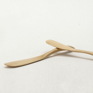 수제 일본 미니 천연 대나무 나무 땅콩 나무 치즈 버터 나이프 스프레더 - Product Image 5