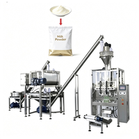 Machine de pesage et de conditionnement verticale automatique pour poudre à lessiver, farine, épices, détergent en sachet, avec fonctions de dosage et de scellage