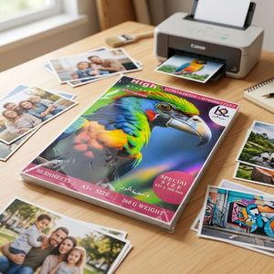 Papel Fotográfico Brillante para Impresora de Inyección de Tinta, A4, A3+, 300*440 mm, 240 g, 260 g - Product Image 1