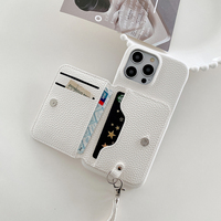 Nouvelle couverture de téléphone motif litchi pour Oneplus 10 PRO portefeuille en cuir porte-carte étui de téléphone portable avec dragonne pochette de téléphone
