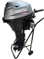 Motor Tempel YAHATSU 4 Tak 15hp Poros Panjang Mesin Kapal Kompatibel dengan Motor Kapal YAMAHA Asli dan Suku Cadangnya