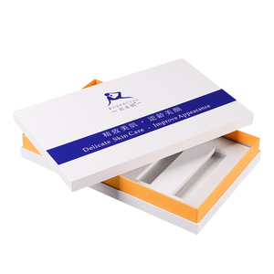 Large Recycled Cardboard Bottle Packaging Essential Oil Rectangle Gift Box With Lid Blue Paper Boxes With Insert Perfume - Product Image 2