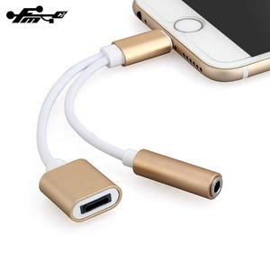 <span class=keywords><strong>Cable</strong></span> <span class=keywords><strong>adaptador</strong></span> divisor de Audio 2 en 8 pines macho <span class=keywords><strong>a</strong></span> 3,5mm para <span class=keywords><strong>iphone</strong></span>, Conector de auriculares - Product Image 6