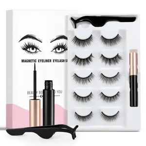 Ensemble de <span class=keywords><strong>cils</strong></span> <span class=keywords><strong>magnétiques</strong></span> faits à la main le plus populaire marque privée <span class=keywords><strong>faux</strong></span> eye-liner avec aimants <span class=keywords><strong>cils</strong></span> réutilisables - Product Image 3
