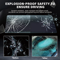 Film solaire ASDFilm à ultra-perméabilité magnétronique pour vitres de voiture, 99 % de rejet UV IR, VLT20, 2 mil, garantie 10 ans