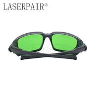 Lunettes de sécurité laser à monture intégrale en polycarbonate CE TR90 pour le traitement dentaire, protection des yeux 200-460nm & 630-670nm & 800-1090nm
