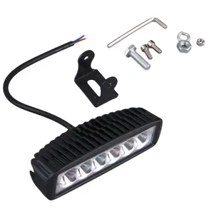 18W Spot LED Work Light Bar Driving Lamp Fog Off Road SUV Car Boat Truck sport light auto
