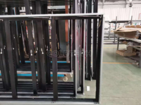 Vitrine Réfrigérée à Porte Vitrée pour Supermarché, Congélateur Commercial pour Viande Surgelée