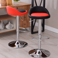 Chaise de coiffure moderne à hauteur réglable, chaise de caisse pour magasin de téléphonie mobile, tabouret de beauté à roulettes pour hôtel et restaurant