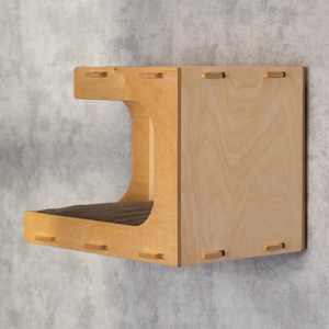 <span class=keywords><strong>Casa</strong></span> de madera hecha a mano para mascotas para tu <span class=keywords><strong>amado</strong></span> gato Cama de madera para gatos elegante y acogedora para mascotas - Product Image 3