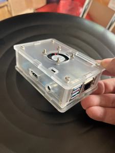 Carcasa de material acrílico con ventilador de refrigeración, compatible con <span class=keywords><strong>orange</strong></span> <span class=keywords><strong>pi</strong></span> <span class=keywords><strong>3lTS</strong></span> - Product Image 3