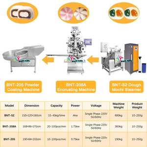 <span class=keywords><strong>Machine</strong></span> automatique de fabrication de glaces <span class=keywords><strong>mochi</strong></span> à double remplissage BNT-208A, trois trémies, <span class=keywords><strong>machine</strong></span> à encrustation de <span class=keywords><strong>mochi</strong></span> - Product Image 3