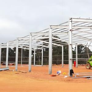 Diseño moderno Quonset Hut Metal Acero Hoja de hierro Estructura Construcción Sistema de estantería para almacén Almacenamiento Edificio de oficinas - Product Image 1