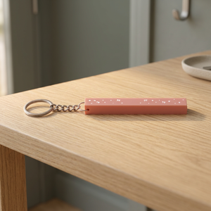 PVC Leather Hotel <b>Keychain</b> with <b>Custom</b> Logo for Business - Product Image 3