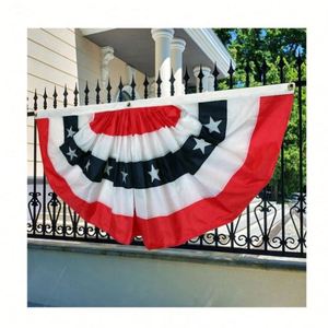 Bandera de Alta Calidad Personalizada con Bordado Nacional de Países, Tipo Abanico Plegable, para Decoración de Jardín, Patio, Entrada, Oficina - Product Image 6