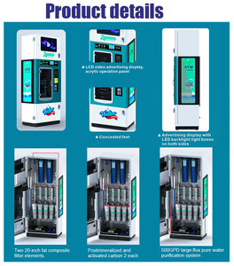 Phiên Bản Android Sẵn Sàng Bán Máy Bán Nước Uống Ro Tự Động Tinh Khiết - Product Image 3